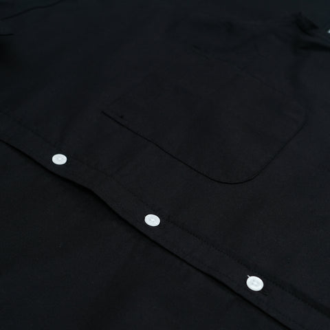 Malcolm Boxy Black Shirt