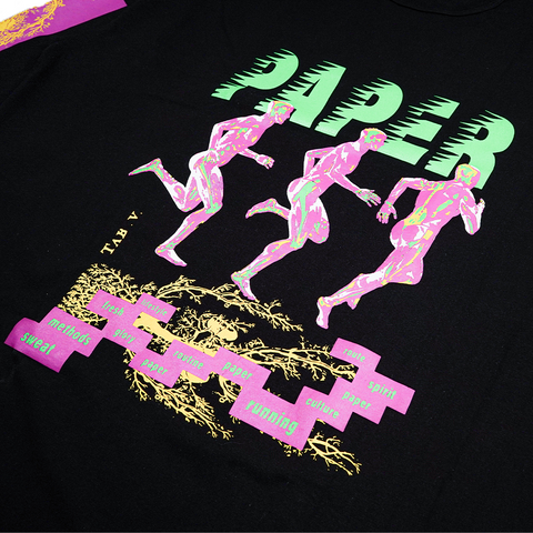 Paper Run Ls Black