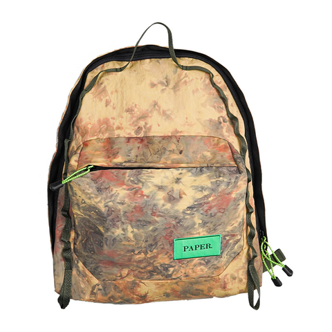 Paper. Backpack Pria Motif Gambino Tye Die Backpack Cream