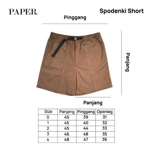 Spodenki Olive