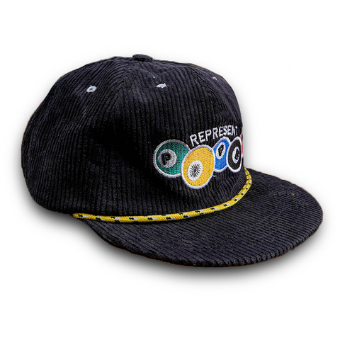 Cord 8Ball Cap Black