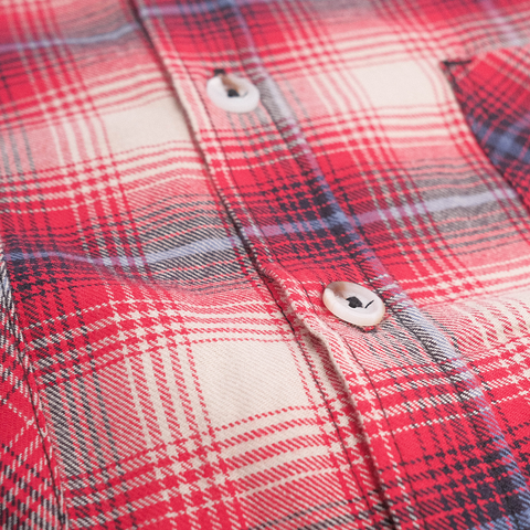 Superior Flannel Flame Red