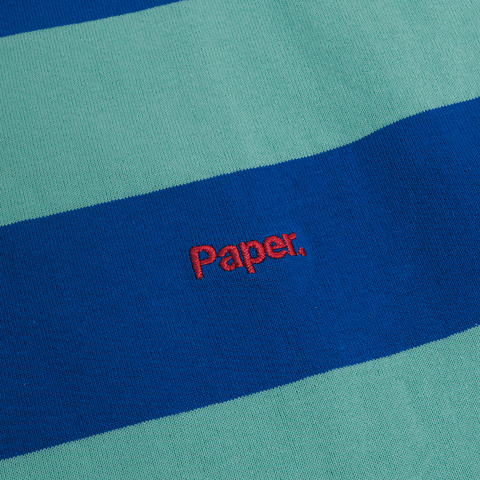 Green Stripe Blue Ls Blue