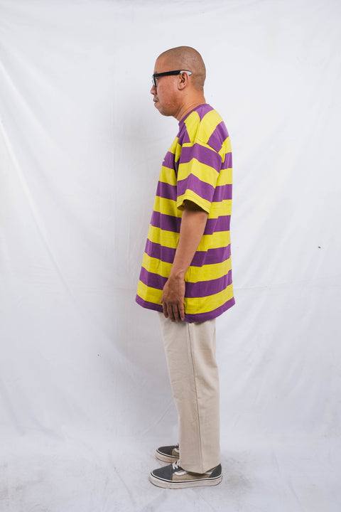 Purple Stripe Yellow Purple