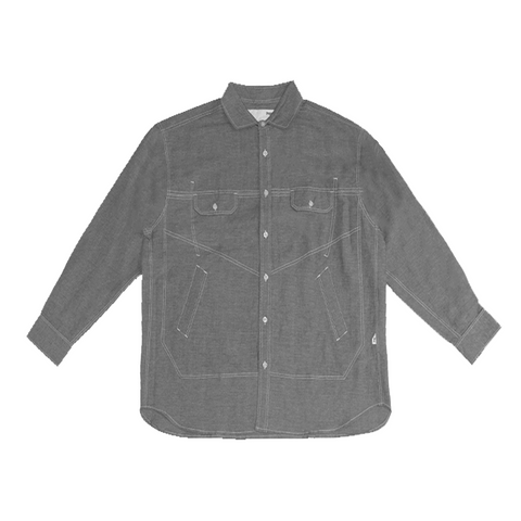 Chambray Shirt Grey