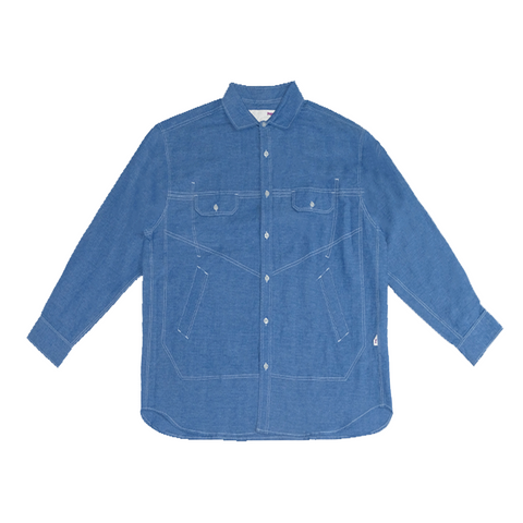 Chambray Shirt Blue
