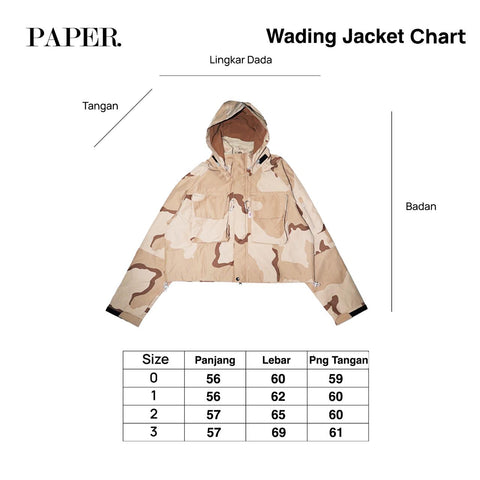 Wading Crop Camo Brown