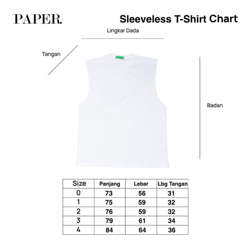 Run Sleeveless White