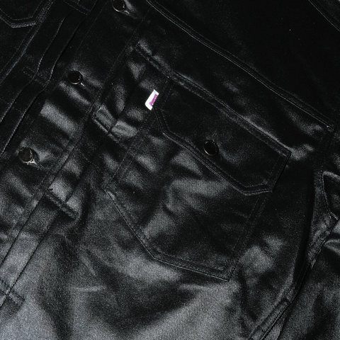 Trucker Denim Jacket Black