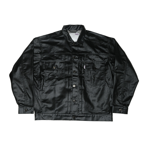 Trucker Denim Jacket Black
