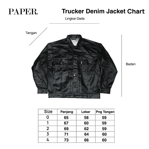 Trucker Denim Jacket Indigo