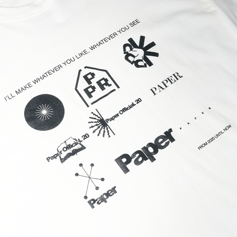 Paper Logo White