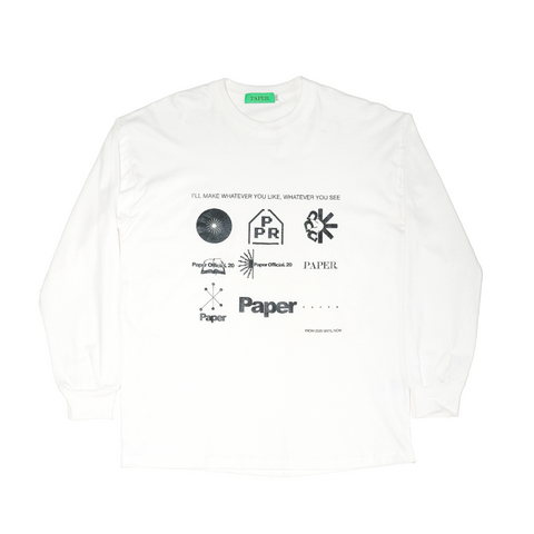 Paper Logo White