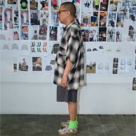 Shatsu Flannel Black