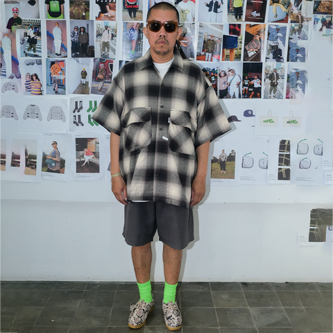Shatsu Flannel Black