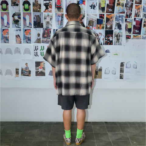 Shatsu Flannel Black