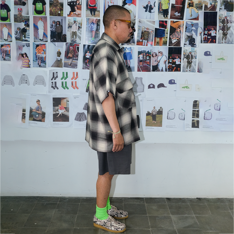 Shatsu Flannel Black