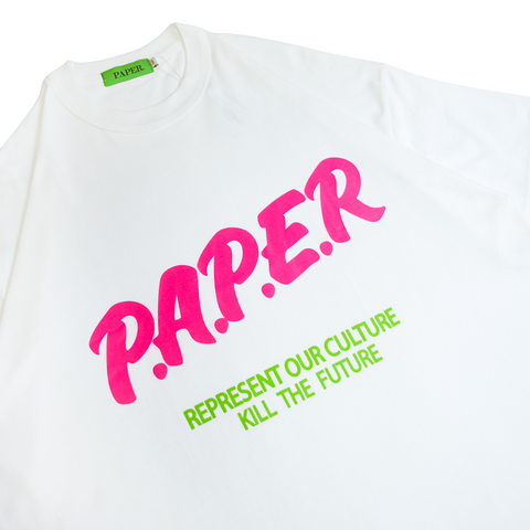 Paper Pink White