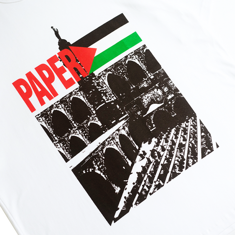 Free Palestine White