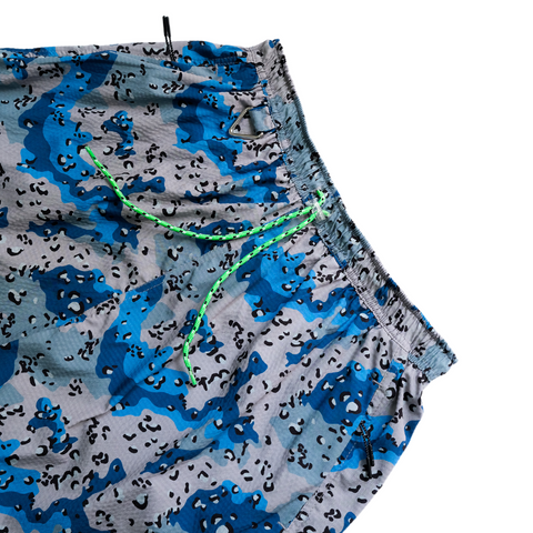 Breath Short Camo Blue