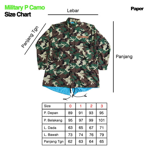 Military P Camo Brown