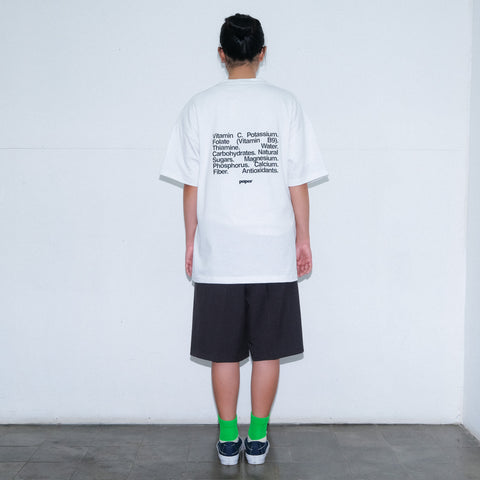 Orange Fruit White