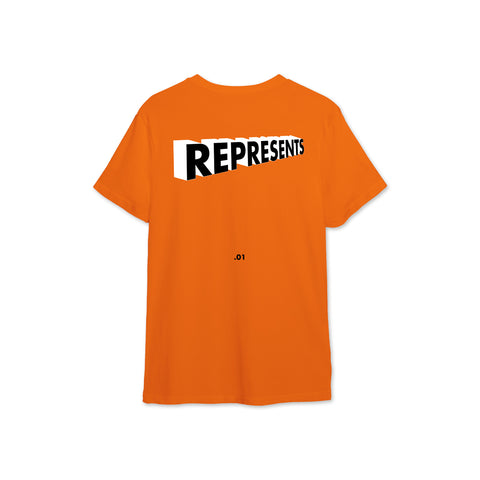 Pr Bevel Orange Tees
