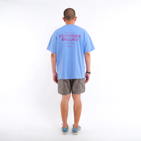 Flower & Sand Soft Blue