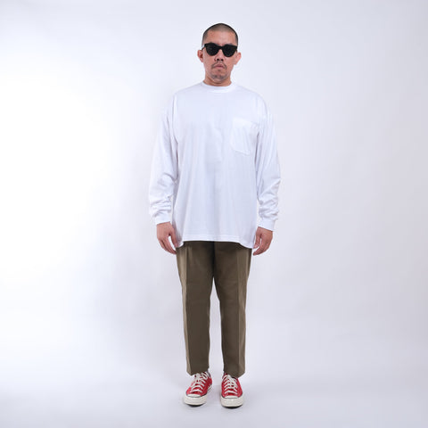 Heavy Long White Tees
