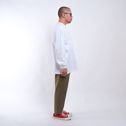 Heavy Long White Tees