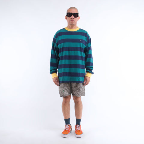 Green Stripes Green