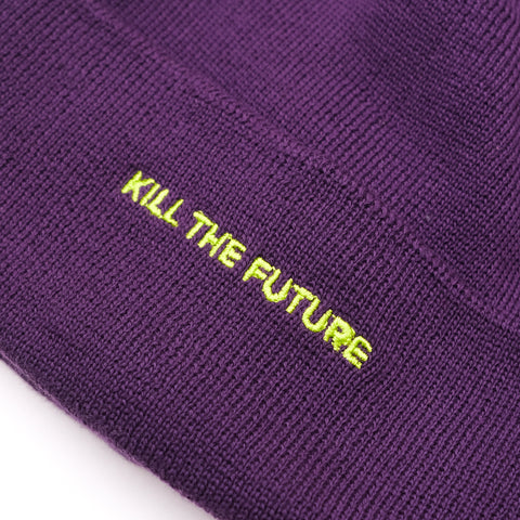 Oslo Purple Beanie