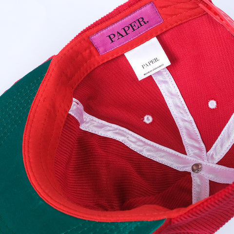 Cord Font Red Cap