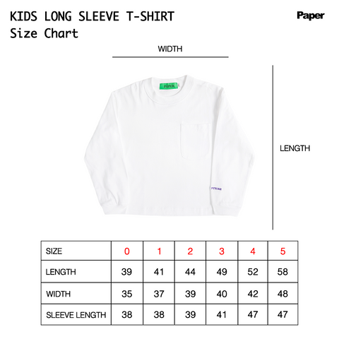 Kids Heavy Long Black