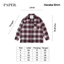 Harake Flannel Maroon