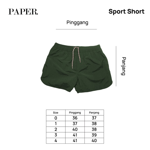 Sport Short Olive