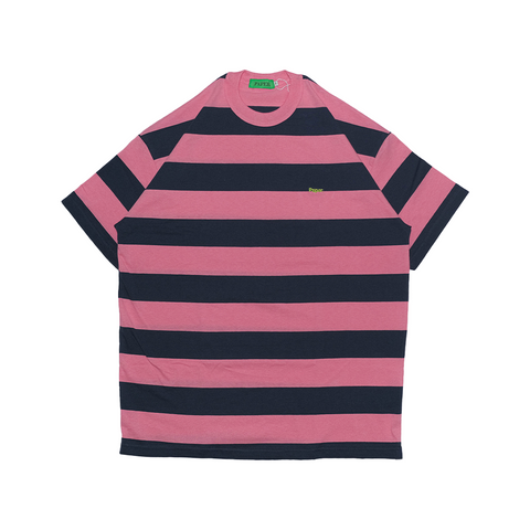 Pink Stripe Navy Pink