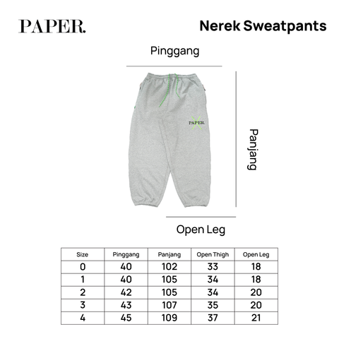 Nerek Sweat Pants Black