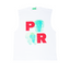 Skull Sleeveless White