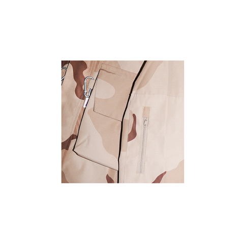 Wading Crop Camo Brown