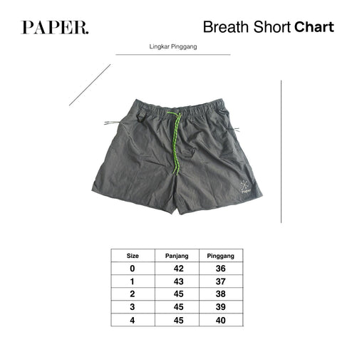 Breath Short Motif Black