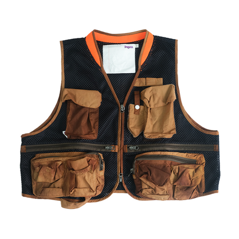 Sipal Vest Motif Orange