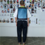 Sipal Vest Motif Blue
