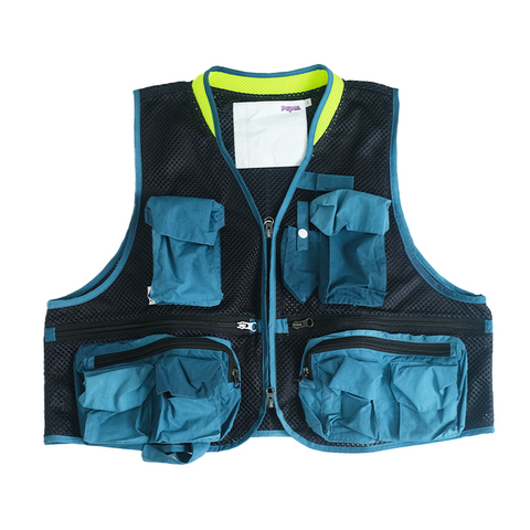 Sipal Vest Motif Blue