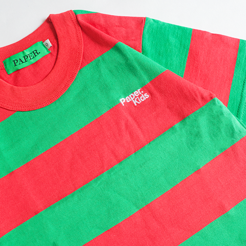 Kids Stripe Green Red