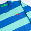 Kids Stripe Blue Ls Navy
