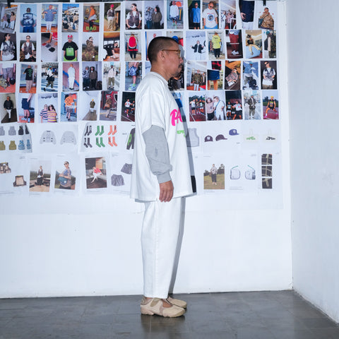 Paper Pink White