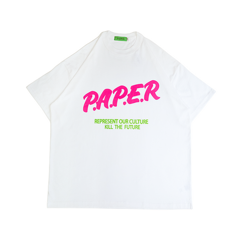 Paper Pink White