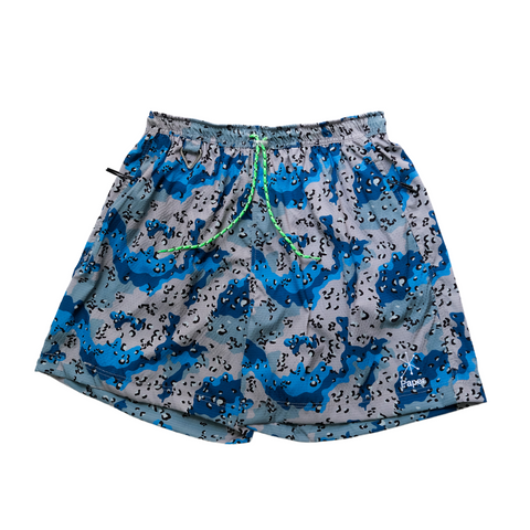 Breath Short Camo Blue