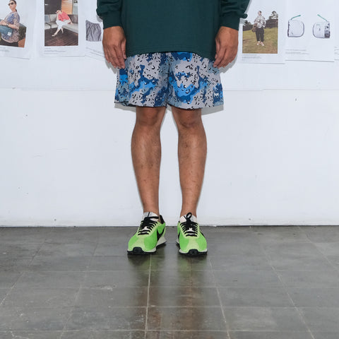 Breath Short Camo Blue